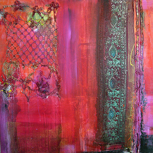 work 126 :: 100 x 100 cm. 2006 - acrylic, mix media on canvas